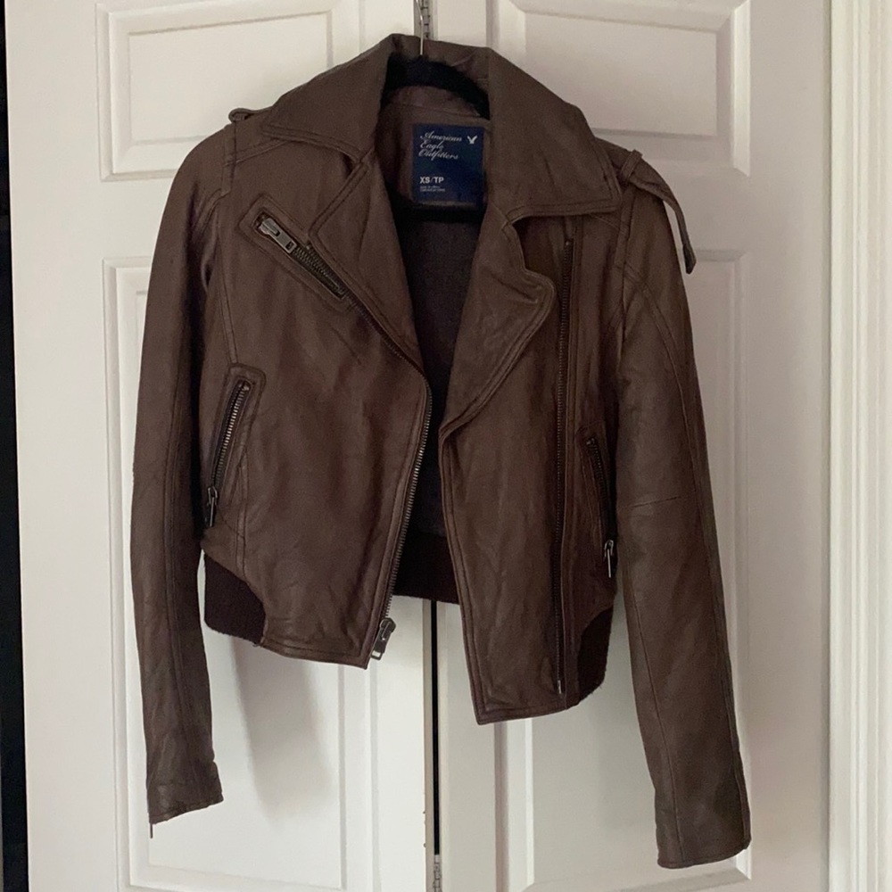 Brown Leather Jacket